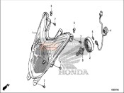 34901KVCD01, Bulb, Headlight (12V 35/3, Honda, 1